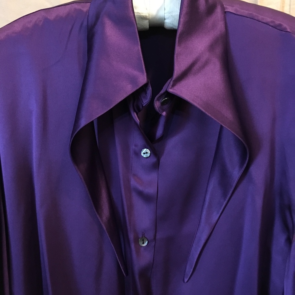 Purple Jewel Tone Blouse